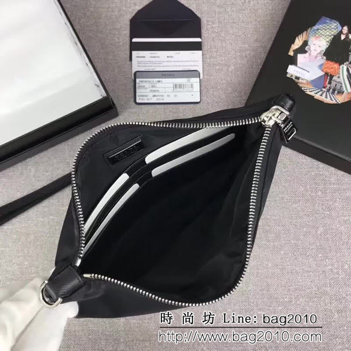 PRADA普拉達 專櫃同步 最新款式 限量版 漫畫印象系列 男士手包 2NH006 DD1248